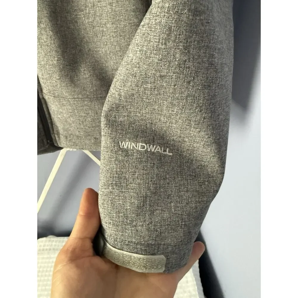 The North Face Mens WINDWALL Jacket Gray Sz Md